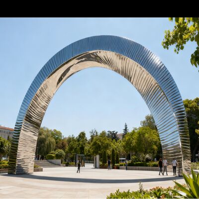 Υπαίθρια Σχεδιασμένη Κίνα Χυτήριο 316L Ανοξείδωτη Χάλυβα Γλυπτική Προς Πώληση