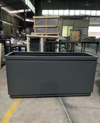 Καλή τιμή Σύγχρονη Μινιμαλιστική Προσαρμοσμένη Φύτευση από ανοξείδωτο χάλυβα για εσωτερική / εξωτερική χρήση σε απευθείας σύνδεση