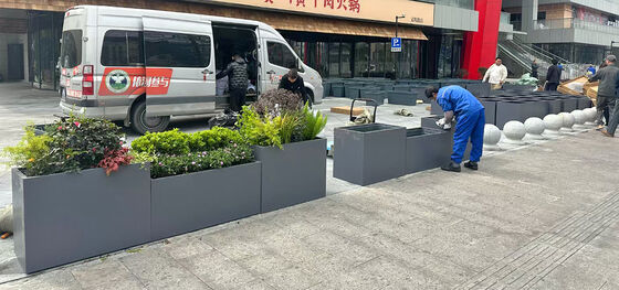 Καλή τιμή Προσαρμοσμένο Ανοξείδωτο Χαλύβδινο Αυτόματο Πλαίσιο Φυτευτή με Σύστημα Άρδευσης σε απευθείας σύνδεση