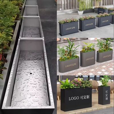 Καλή τιμή Συνδυασμός Fire Pit & Planter - Προσαρμοσμένο σχέδιο διπλής λειτουργίας από ανοξείδωτο χάλυβα σε απευθείας σύνδεση