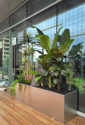 Καλή τιμή Ατσάλινο Δικτυωτό Κουτί Φύτευσης με Πλαστική Εικόνα - Προσαρμοσμένες διαστάσεις σε απευθείας σύνδεση