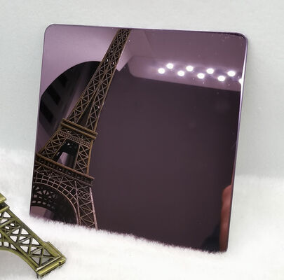 Καλή τιμή Αντοχή σε θερμοκρασία έως 300°C Έγχρωμο φύλλο ανοξείδωτου χάλυβα με επίστρωση PVD και νανο-αντιδακτυλικό φινίρισμα Σχεδιασμένο για μακροχρόνια χρήση σε απευθείας σύνδεση