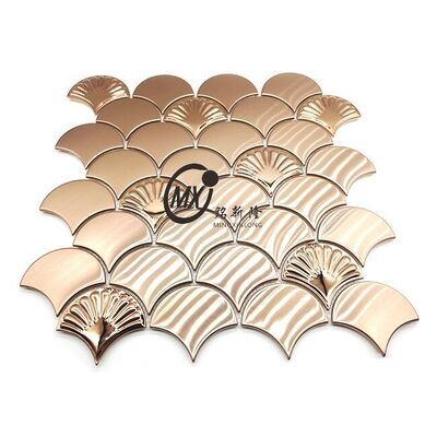 Καλή τιμή Μωσαϊκό από ανοξείδωτο χάλυβα με γυαλιστερό φινίρισμα για διακόσμηση πολυτελών ξενοδοχείων σε απευθείας σύνδεση