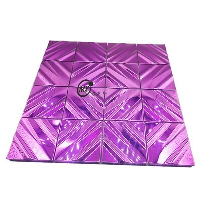 Καλή τιμή Peel and Stick Stainless Steel Mosaic Tiles for Home Renovation σε απευθείας σύνδεση