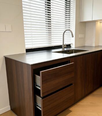 Καλή τιμή Νεροχύτης εργασίας 30 ιντσών, ανοξείδωτο ατσάλι ανθεκτικό στις γρατσουνιές, 16 gauge σε απευθείας σύνδεση