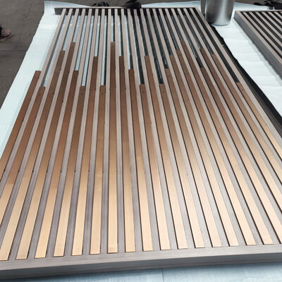 201 304 Διαχωριστικό/διαχωριστικό από ανοξείδωτο χάλυβα Custom Size For Hotel Restaurant Living Room Office Decoration