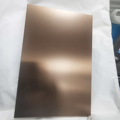 Καλή τιμή Ασημένιο 28MM Χρώμα Ροζ Χρυσό PVD Άμμος ανατινάχθηκε SS φύλλο 304 ανοξείδωτο χάλυβα Honeycomb τοίχωμα επένδυση πάνελ σε απευθείας σύνδεση