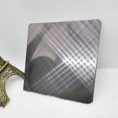 Καλή τιμή Μαύρα χρωματισμένα φύλλα ανοξείδωτου PVD 2438mm 3048mm σε απευθείας σύνδεση